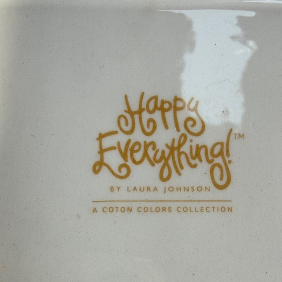 Happy Everything Polka Dot Square Container great condition! - Picture 2 of 2